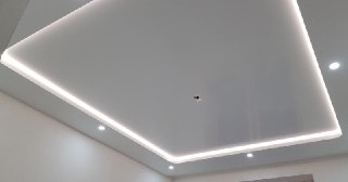 Светодиодные натяжные потолки Канск, цена от 1543 руб.